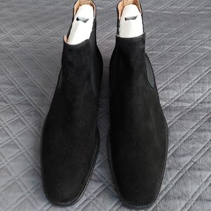 Aldo Black Suede Boots New Never Worn Size 9.
